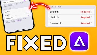 Fix Missing Required DS Files on Delta Emulator on iPhone | How to Add DS Bios Files on Delta