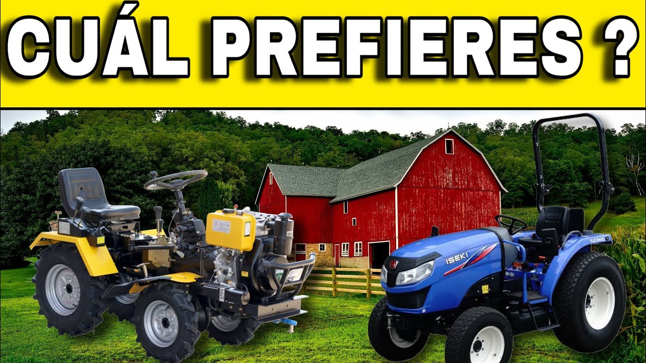 ISEKI vs CAMPO T12: ¿MINITRACTOR BARATO PUEDE DERROTAR AL REY?