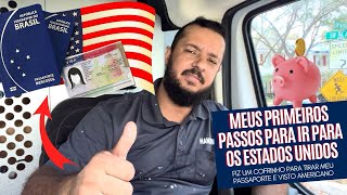 Ir para os Estados Unidos!Quais foram meus primeiros passos✈️ #trabalhonoseua #brasileirospelomundo