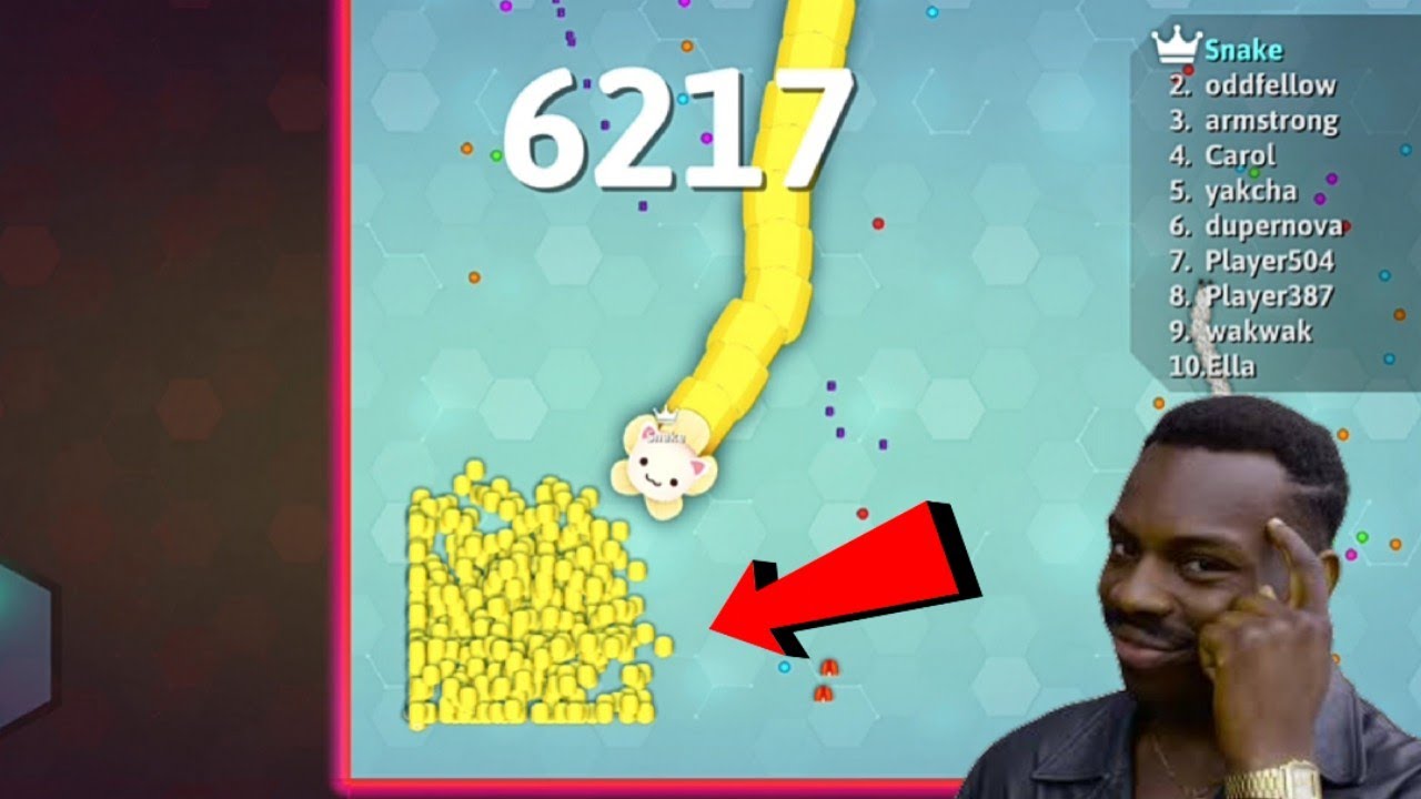 Snakeoi Map Snake. Io I Find The Huge Score In The Map Corner! Epic Snake.Io ...