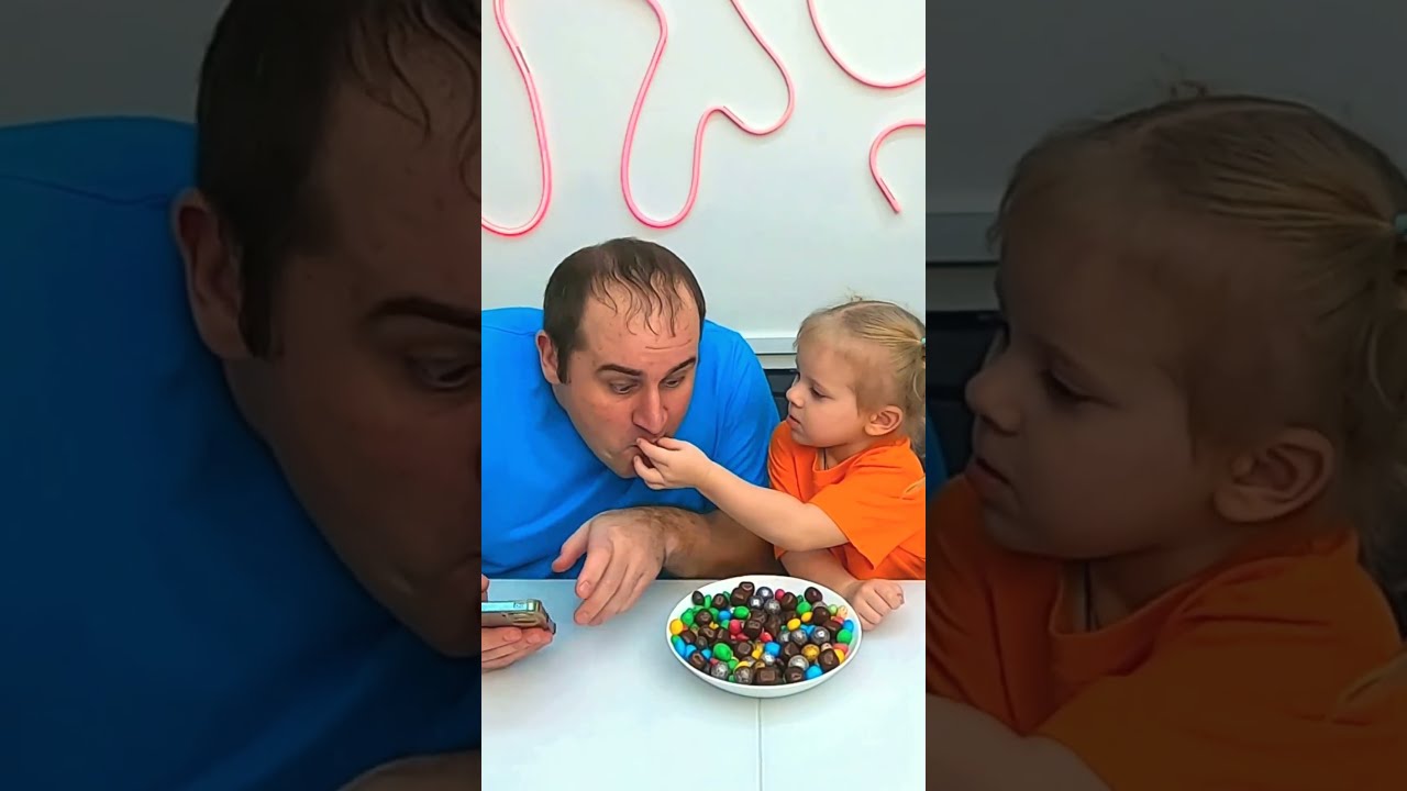 Dad Bites Baby S Gumball Finger 