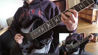 Exodus - Slipping into madness - guitar cover