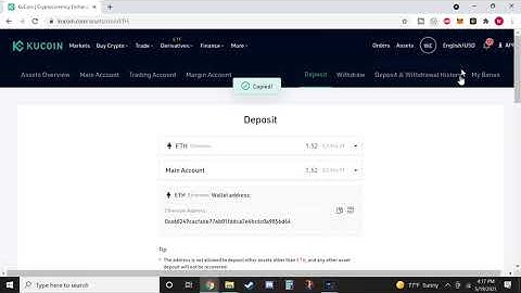 How to send ETH using Metamask to Kucoin