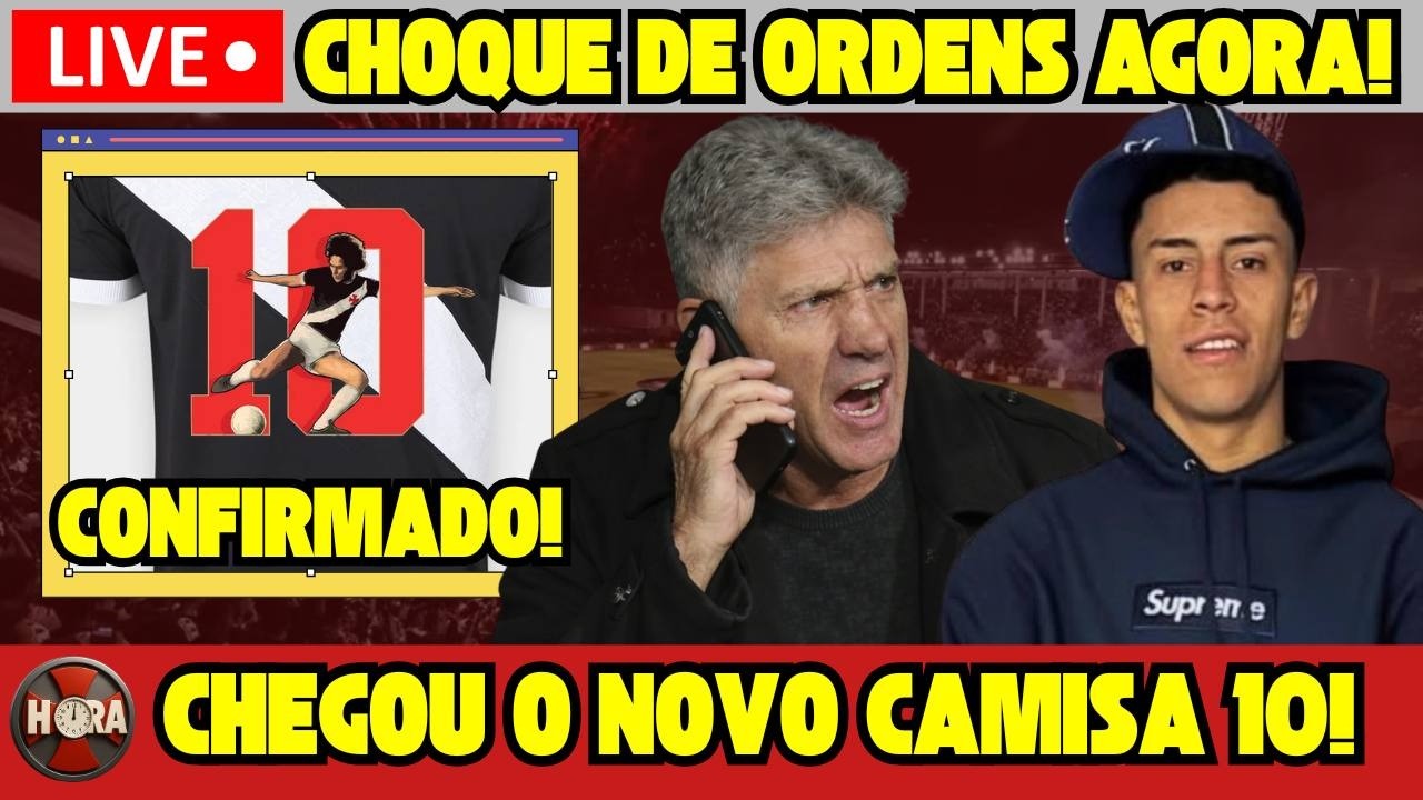 FOI DECIDIDO!! O NOVO CAMISA 10 DO VASCO!!