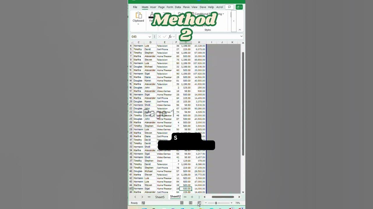  print 2 pages on 1 sheet in excel shortvideo youtube