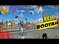 Best Gameplay Solo vs Squad 😈Jump Headshot||Rank Match 15 Kills Booyah 💯