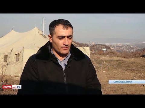 «Հայի նման դիմանում ենք». գինեսի ռեկորդակիրը Շուշիի ստորոտում վրան է տեղադրել