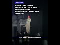 Hayley Williams Shouts Anti-Ice and Pro-Palestine Messages at Oakland Concert