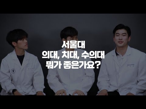 <strong>서울대</strong> 의학계열의 현실에 대해 물어보았다 (feat.수의대, <strong>치대</strong>, 의대)