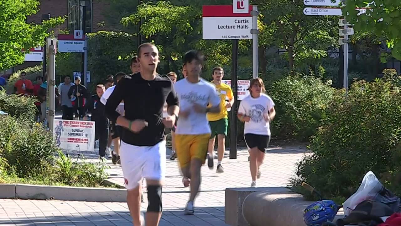 newspaper mockup Terry Fox Marathon 35th anniversary