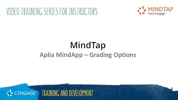 Aplia App: Grading Options