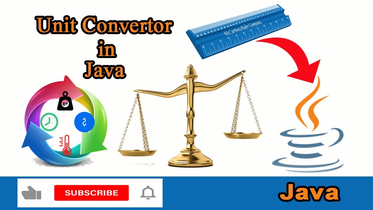 Unit Convertor in Java - YouTube