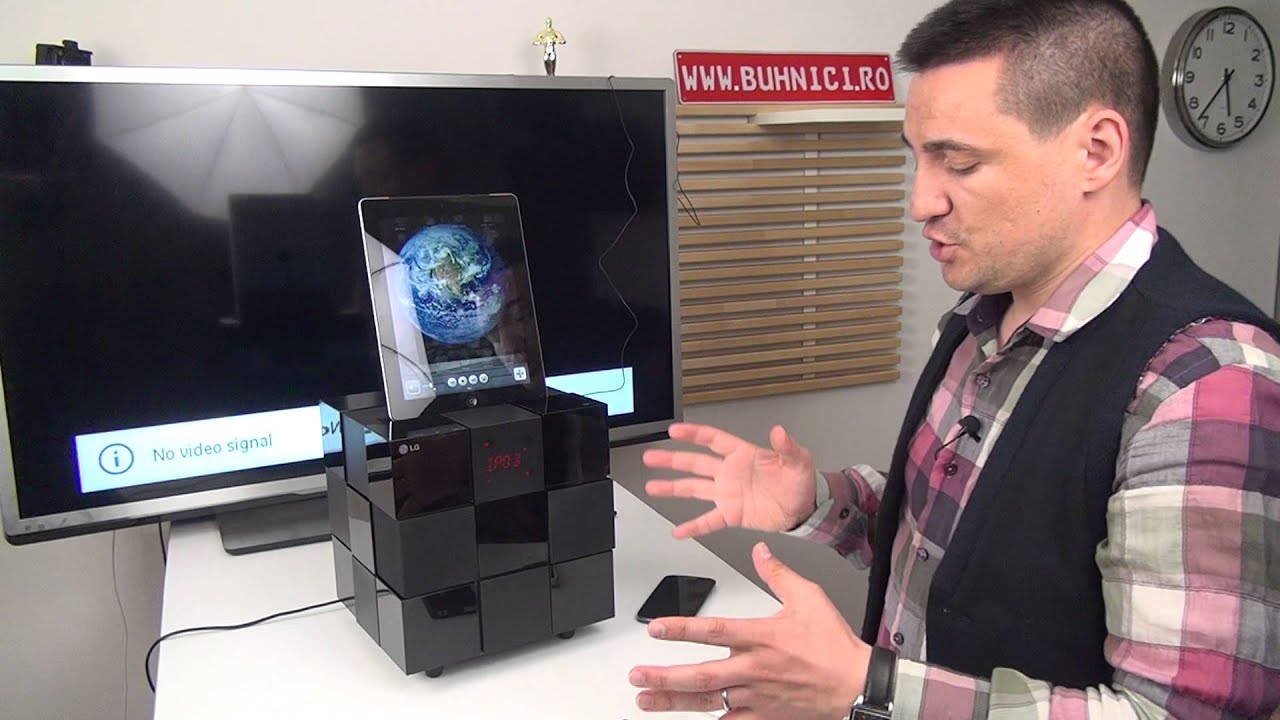 LG ND8520 docking station unboxing - partea 2 din 2 (www.buhnici.ro) pc remote