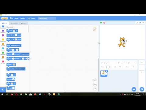 Fonctionnement du logiciel scratch/premier programme avec Scratch
