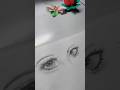 How to make eyes with pencil ✏️ #craftidea #creative #craft