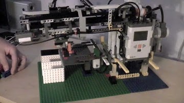 Mindstorms NXT 2.0 Brick Sorting Robot