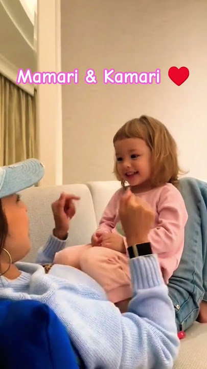 Aaahhh so cute, my favorite aunty online is getting smarter π #kamari #jennifercoppen