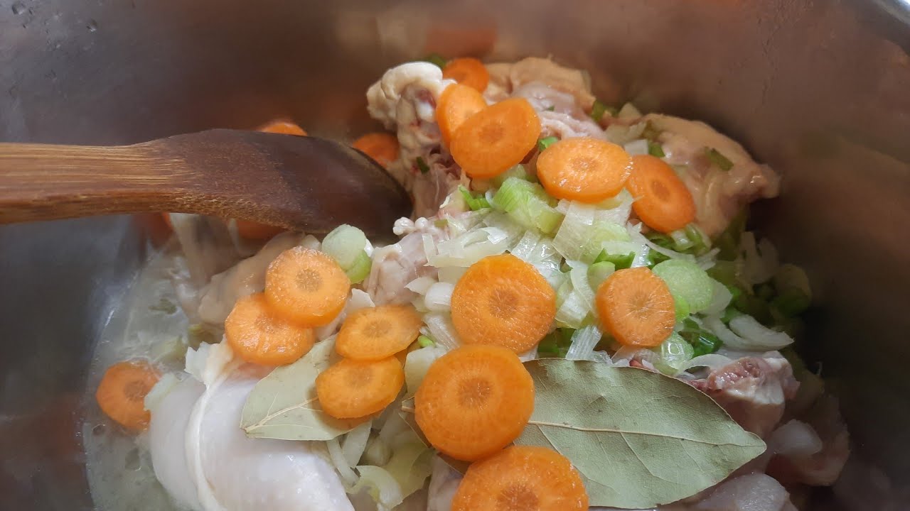 Mon Bouillon magique au Poulet