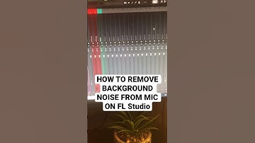 HOW TO REMOVE BACKGROUND NOISE FROM MIC ON FL Studio [TUTORIAL] (Shorts)