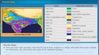 Thematic Maps, Class 8 Social | Digital Teacher
