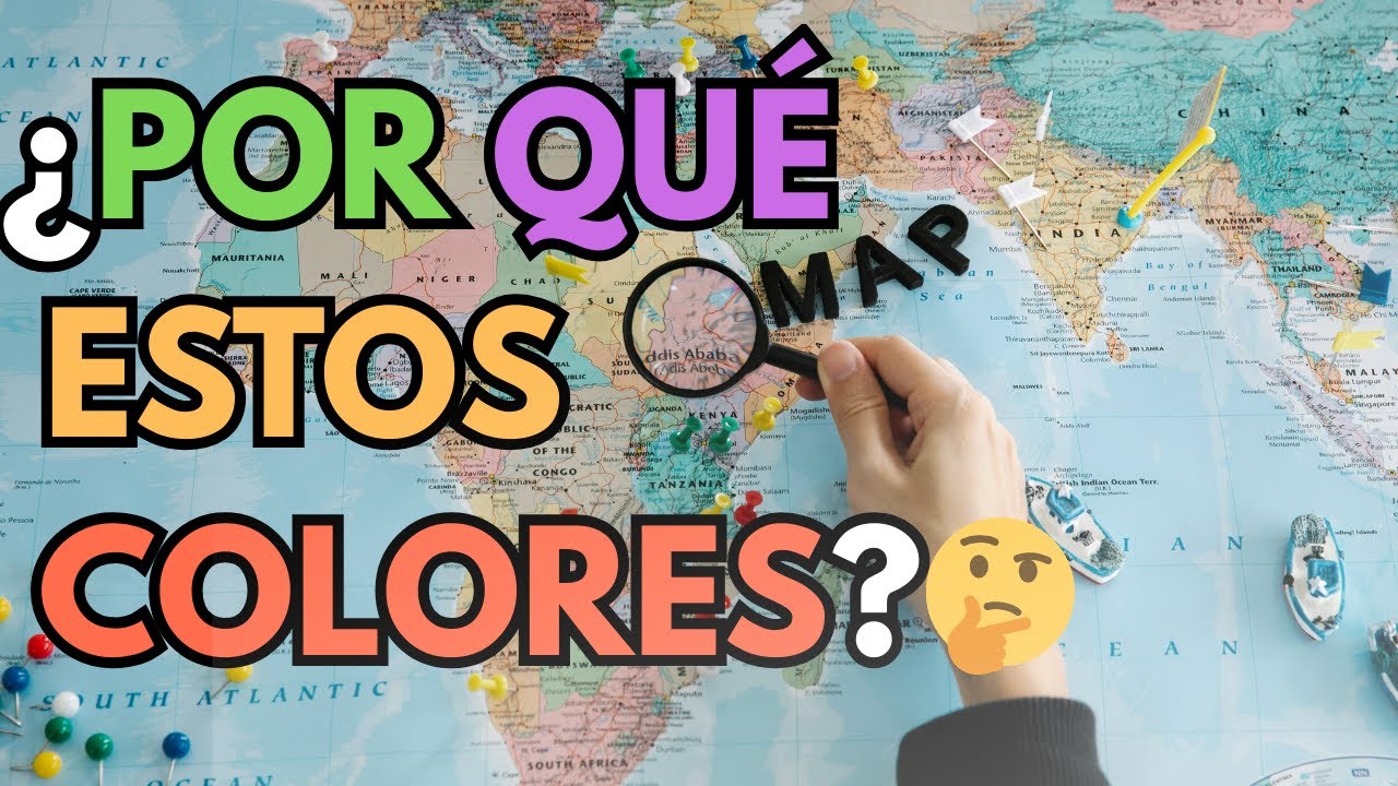 Color Es Mapa POR QUÉ ESTOS COLORES EN EL MAPA? 🤔” - YouTube