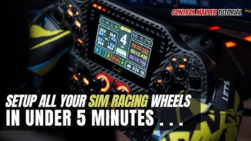 Set up all your sim racing wheels in under 5 minutes - Control mapper tutorial
