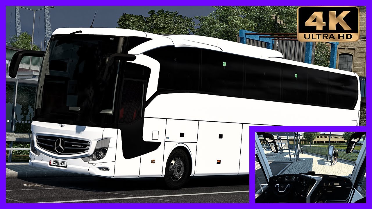 Mercedes-Benz New Travego 16 SHD POV Driving | Euro Truck Simulator 2 Gameplay "4K"