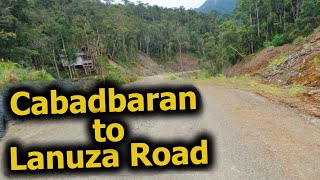 CABADBARAN TO LANUZA ROAD SURIGAO DEL SUR | PART 1 2023