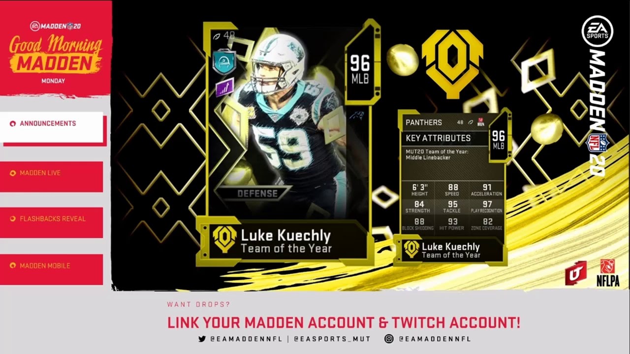 TOTY TEASE LUKE KUECHLY | NEW FLASHBACKS AND MORE!!!
