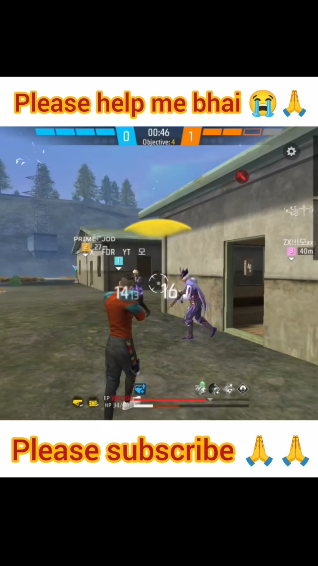 please subscribe 🙏😭 #Gaming #FreeFireShorts #BGMI #MobileGaming