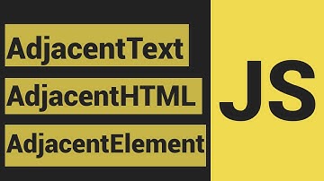 Javascript Dersleri 42 - insertAdjacentText insertAdjacentHTML insertAdjacentElement