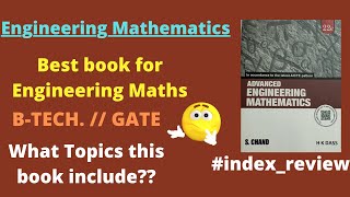 Advanced Engineering Mathematics-HK DASS|| S.CHAND|| Book Review for AKTU.|| GATE ||BOOK REVIEW #2