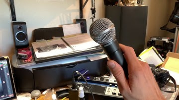 Soundcraft UI 12 with AFS2 feedback suppression (ring out) setup demonstration.