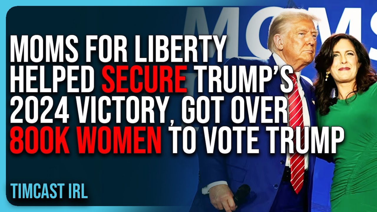 Moms For Liberty Helped SECURE Trump’s 2024 Victory, Got Over 800k Women To VOTE TRUMP