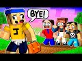Jeffy leaves his friends in minecraft