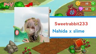 Sweetrabbit233 - Nahida x Dendro Slime
