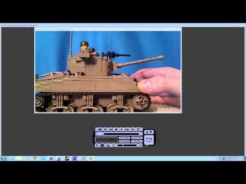 LEGO Stop Motion Tutorial - Tanks and Large Vehicle Basic Movement