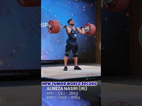 لحظه رکوردشکنی علیرضا نصیری در مسابقات قهرمانی جهان نروژ ۲۰۲۵