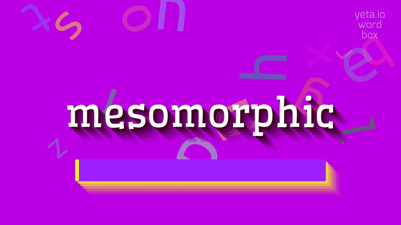 Mesomorphic