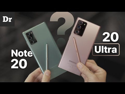 Galaxy Note 20 и Note 20 ULTRA - В ЧЕМ РАЗНИЦА?