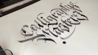 HOW TO WRITE CALLIGRAPHY MASTERS WITH WLK