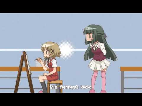Hidamari Sketch — Yoshinoya-sensei is watching