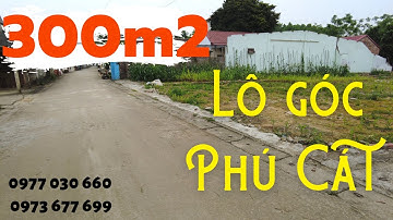 Bán 300m2 lô góc Phú Cát Quốc Oai - Bán đất Hòa Lạc | 0977030660 - 0973677699