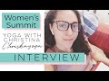 “Yoga With Christina” Interview at The Women’s Summit 2023 | ChriskaYoga