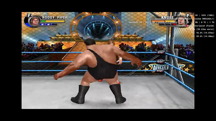 WWE All Stars - Aethersx2 Android PS2 Emulator SD888 Realme GT