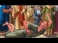 058 -‬ يسوع يشفي صبياً ممسوساً بروحٍ شريرة  (Arabic-Ketab El Hayat)