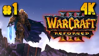 Warcraft 3: Reforged ⦁ Прохождение #1 ⦁ Без комментариев ⦁ 4K60FPS