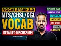 Vocab Spark 2.0 | English Vocab Preparation For SSC MTS / CHSL / CGL Exams 2026 | By Rohit Sir #20