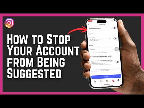 How to Stop Your Instagram Account from Being Suggested? 2026