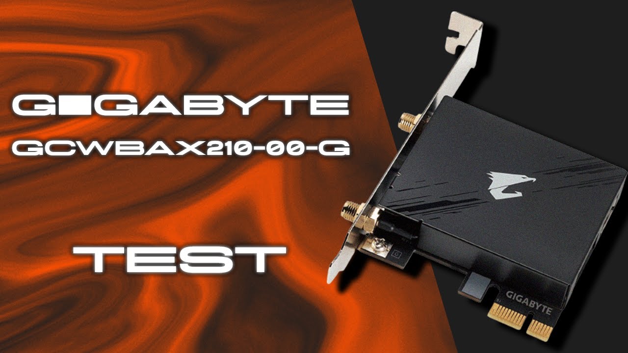 Présentation (Unboxing Bluetooth GCWBAX210-00-G + de - WIFI Speedtest Gigabyte ! la test) YouTube CARTE +